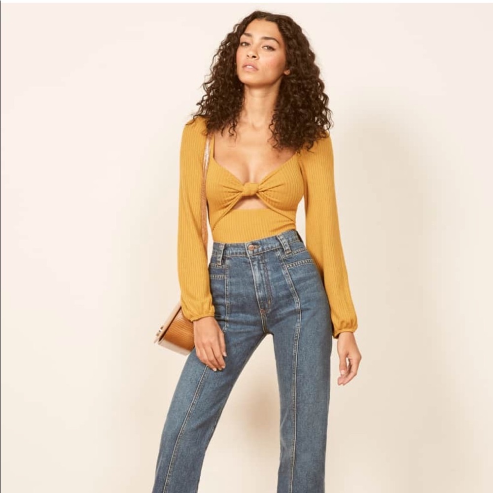 Reformation Rosalind Top